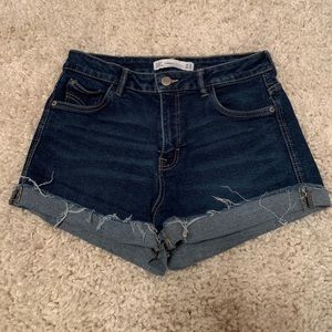 Zara denim shorts